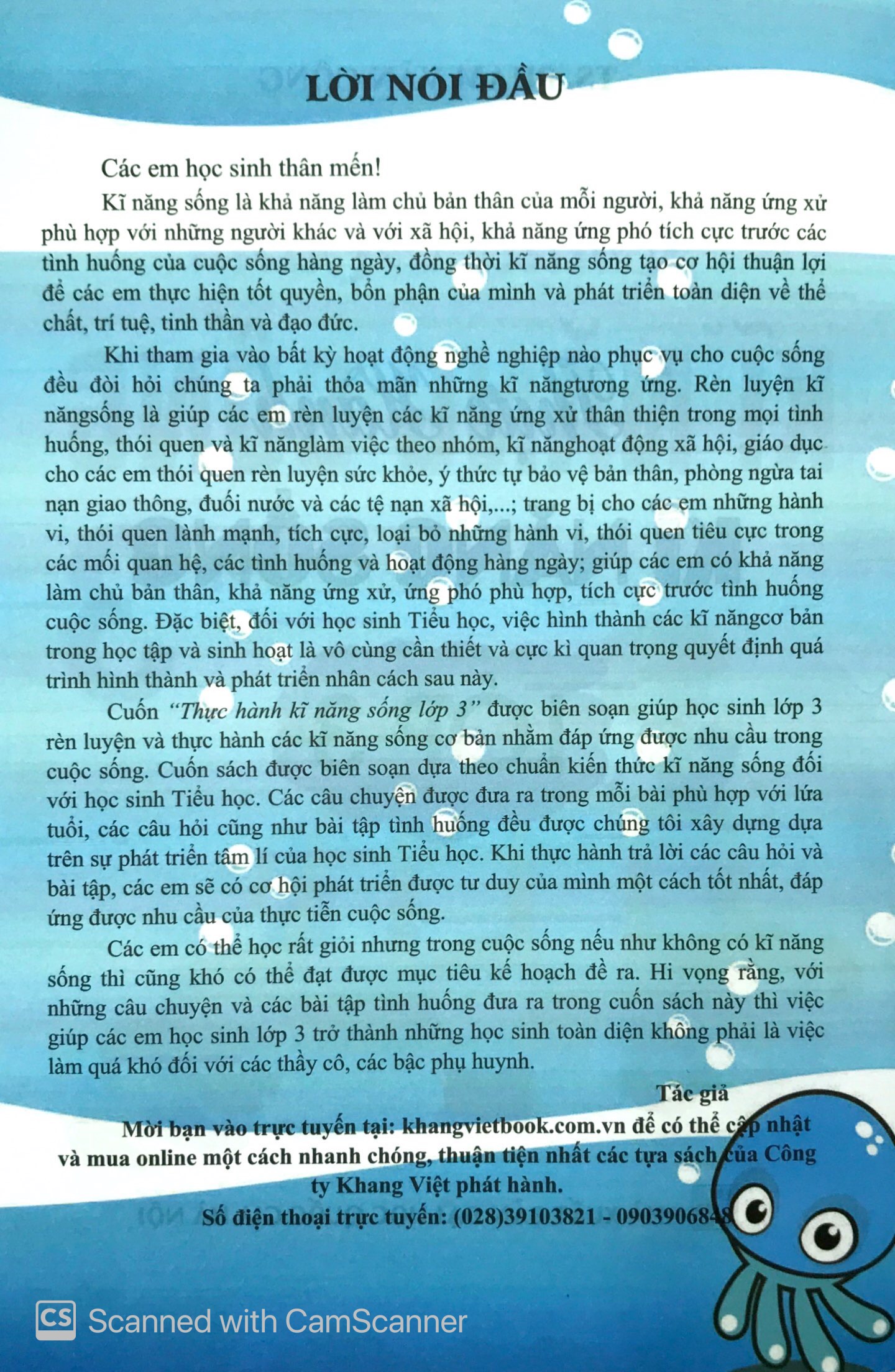 thực hành kỹ năng sống - lớp 3