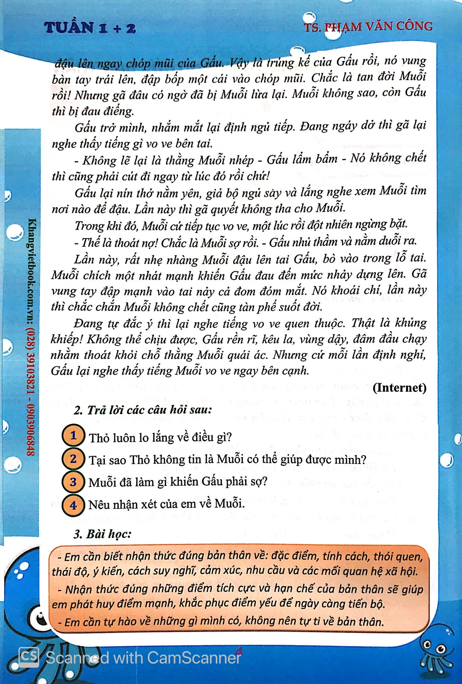 thực hành kỹ năng sống - lớp 3