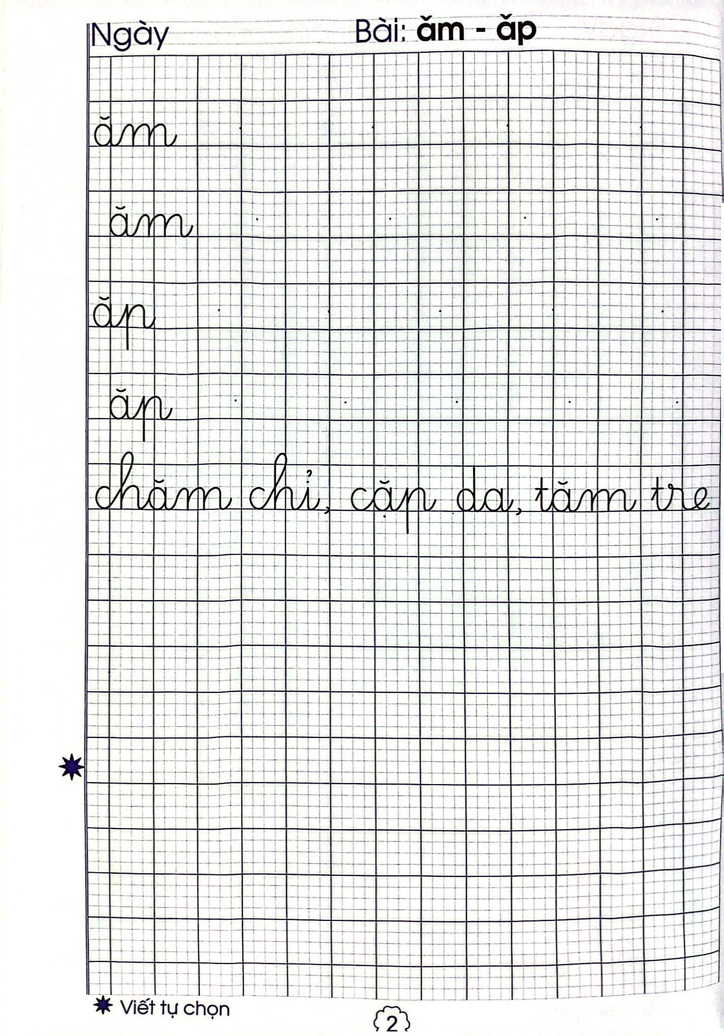 thực hành luyện viết lớp 1 - quyển 2 (cánh diều)