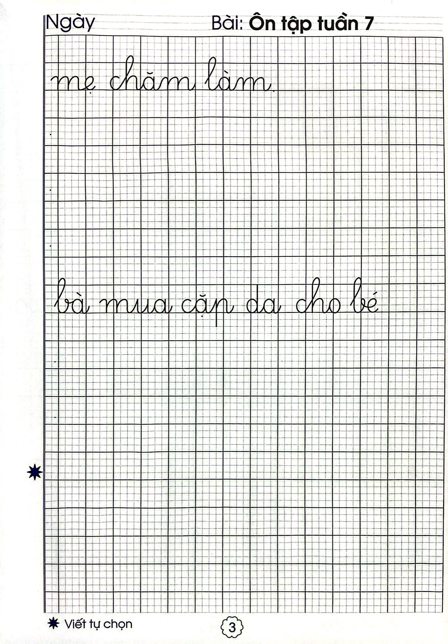 thực hành luyện viết lớp 1 - quyển 2 (cánh diều)