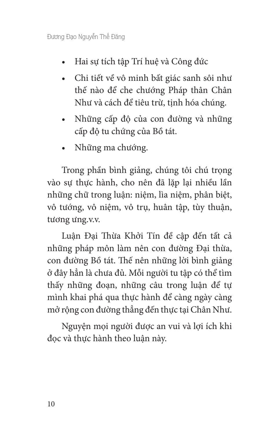 thực hành theo luận đại thừa khởi tín