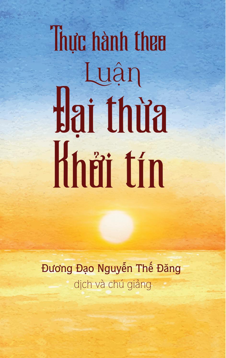 thực hành theo luận đại thừa khởi tín