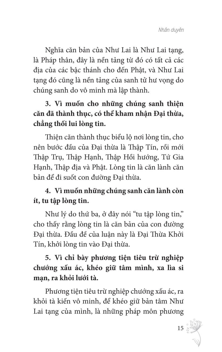 thực hành theo luận đại thừa khởi tín