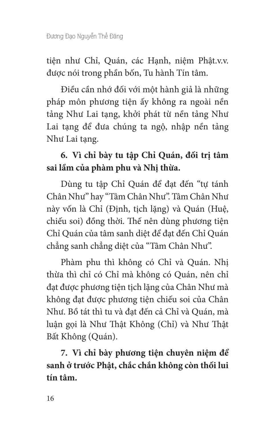 thực hành theo luận đại thừa khởi tín