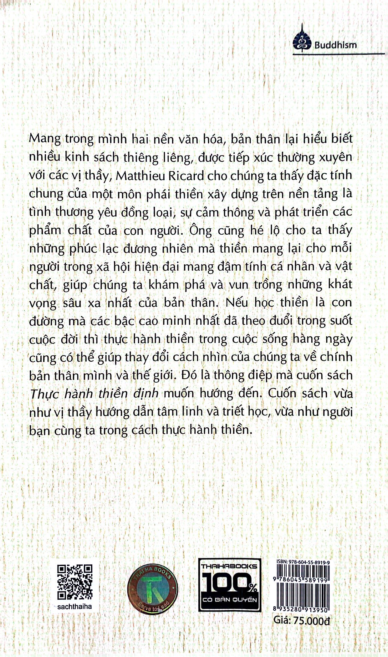 thực hành thiền định (tái bản 2023)