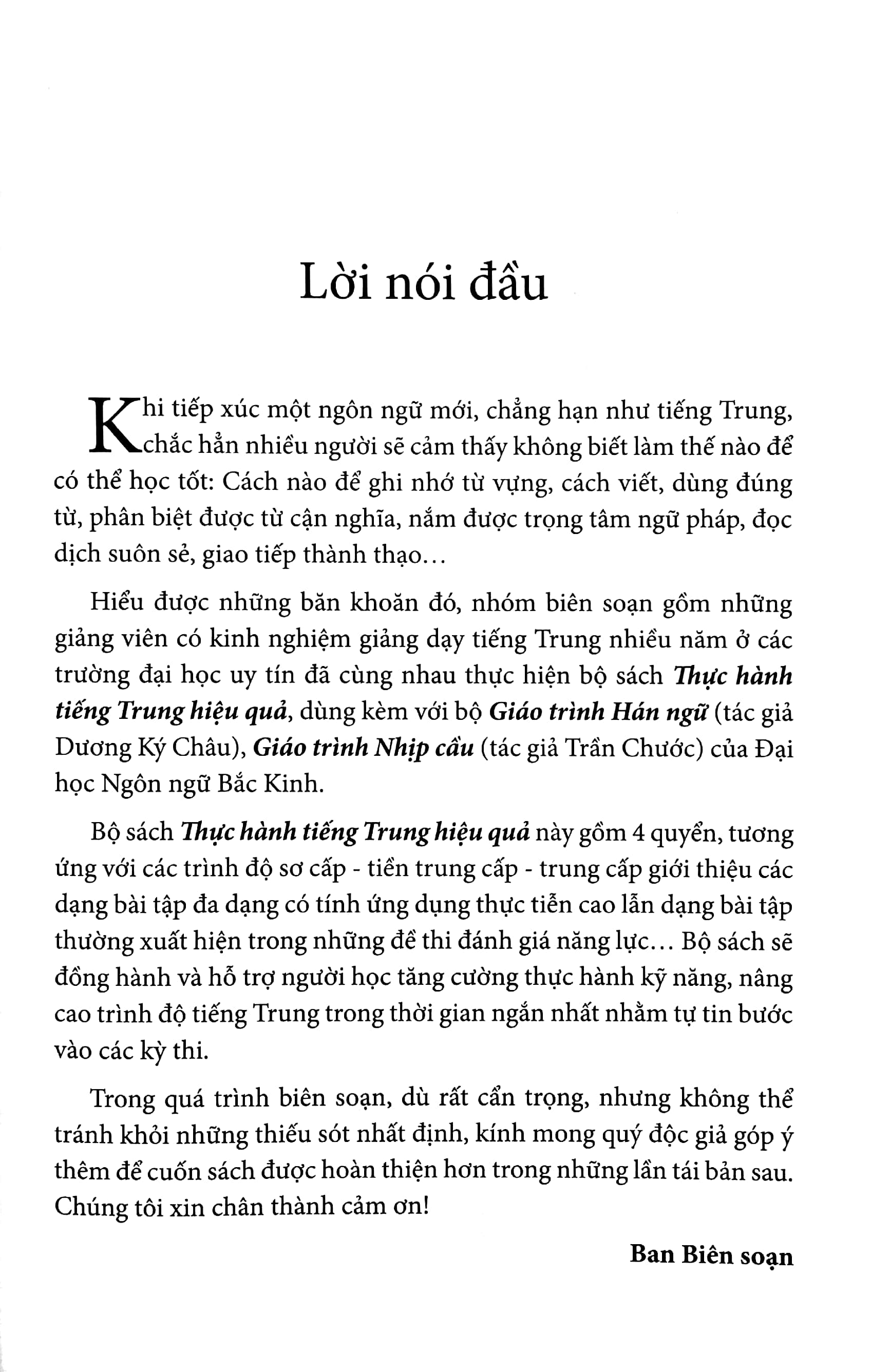 thực hành tiếng trung hiệu quả - dành cho người mới bắt đầu (tái bản 2024)