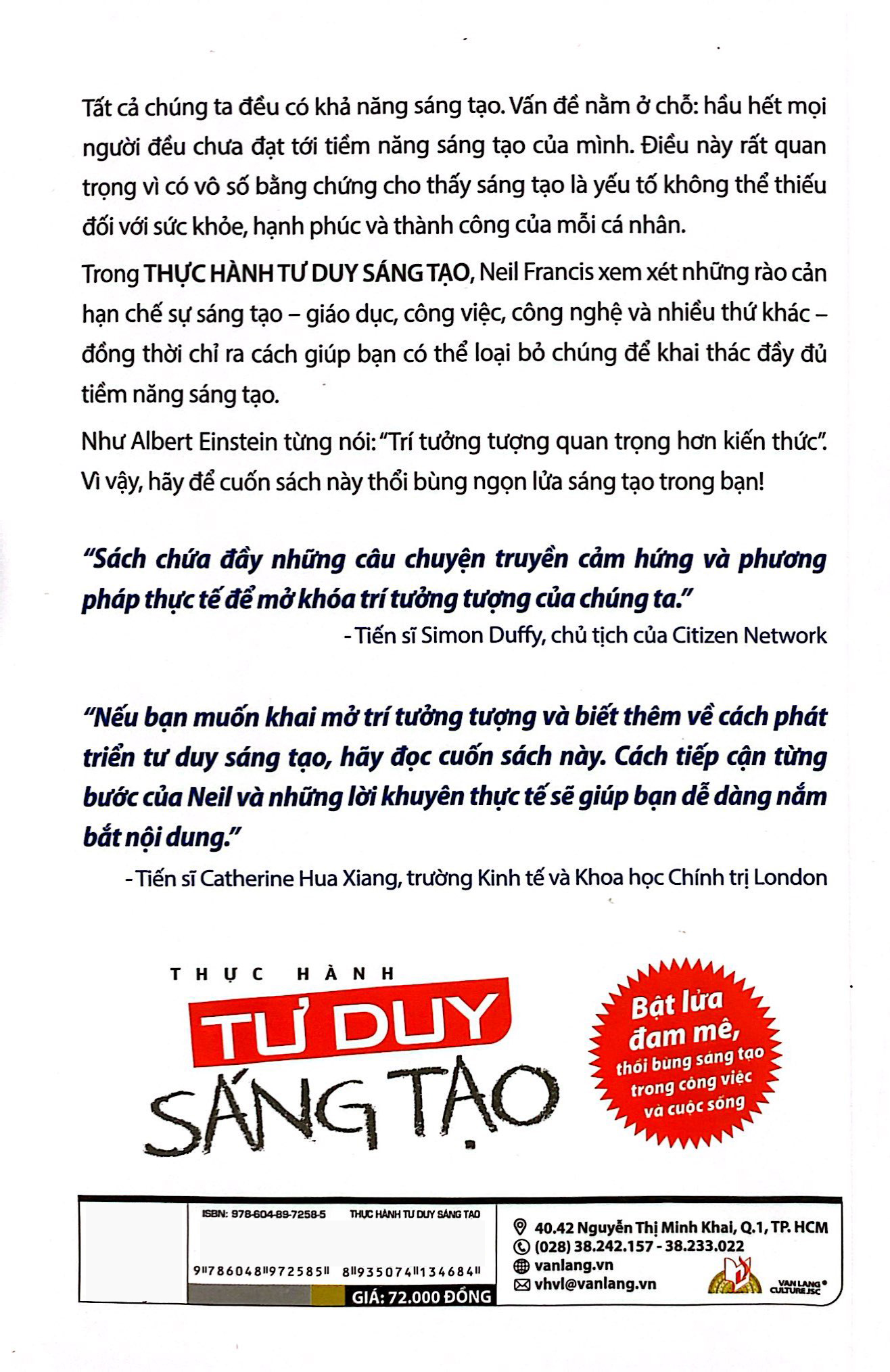 thực hành tư duy sáng tạo