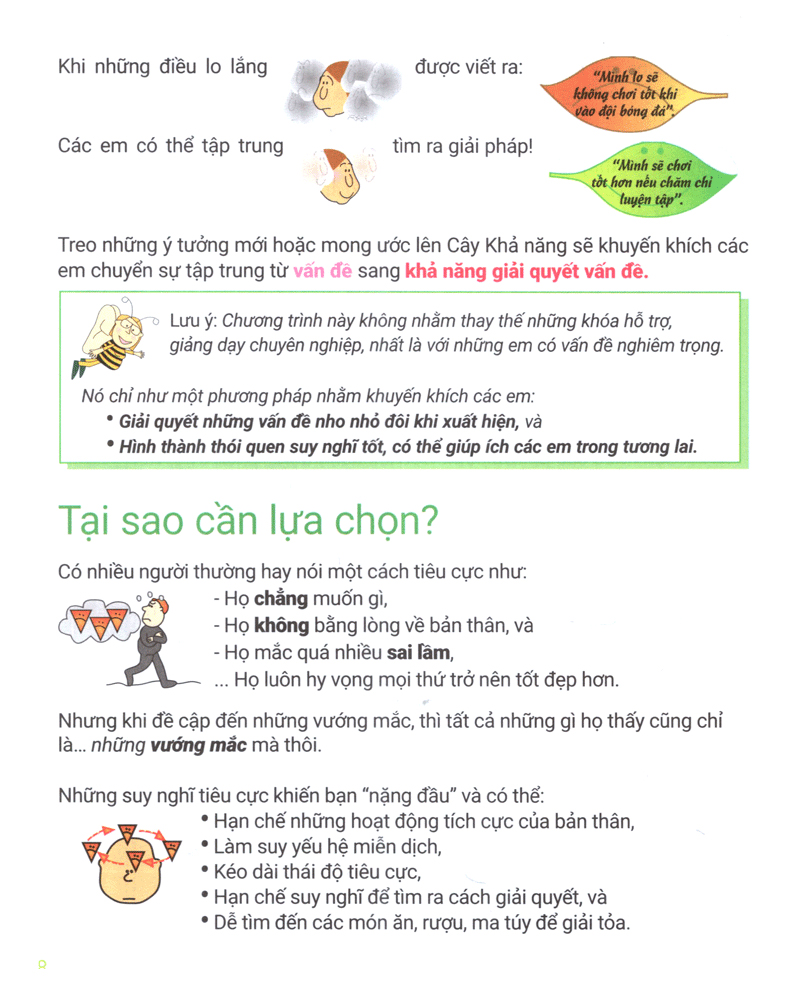 thực hành tư duy tích cực: all about choices - lựa chọn