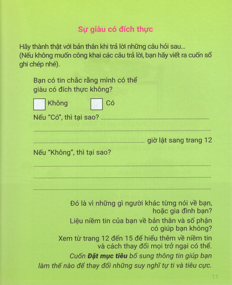 thực hành tư duy tích cực: all about true wealth - sự giàu có đích thực (tái bản 2019)