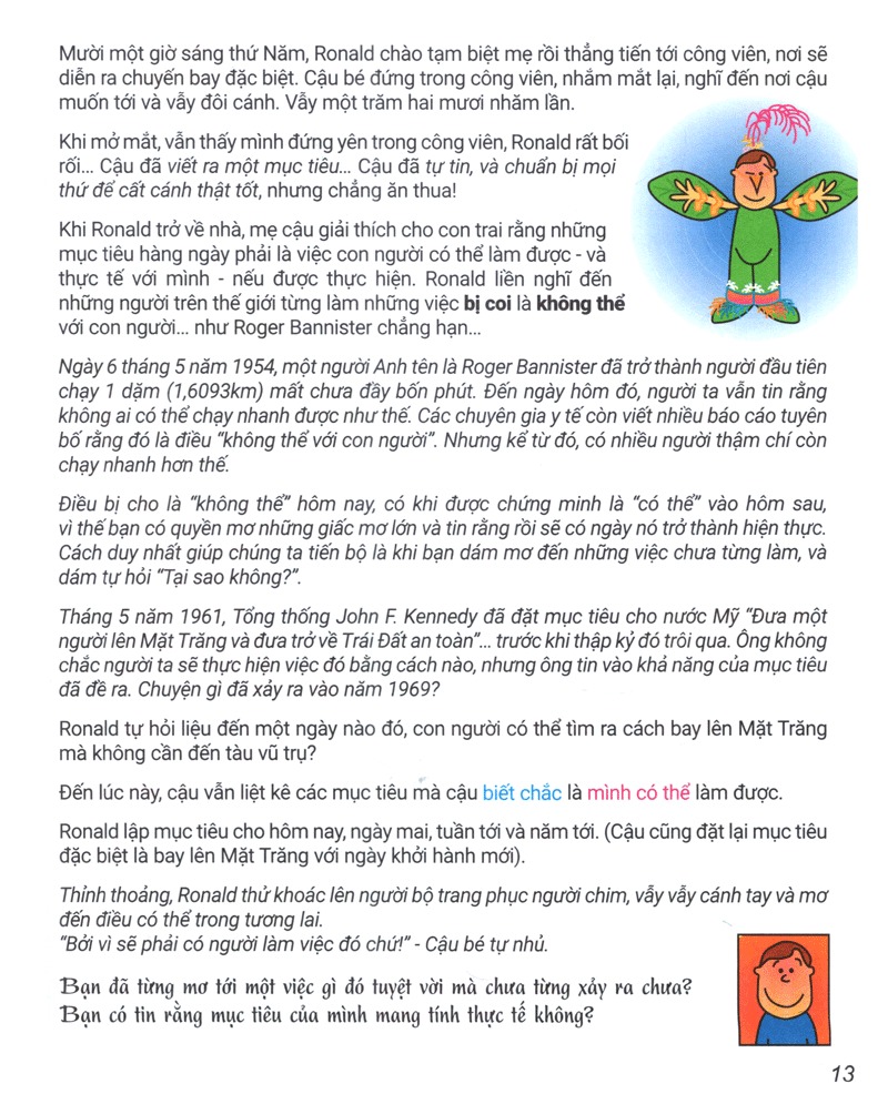 thực hành tư duy tích cực - đặt mục tiêu - dành cho trẻ em và cả người lớn (all about goal setting)