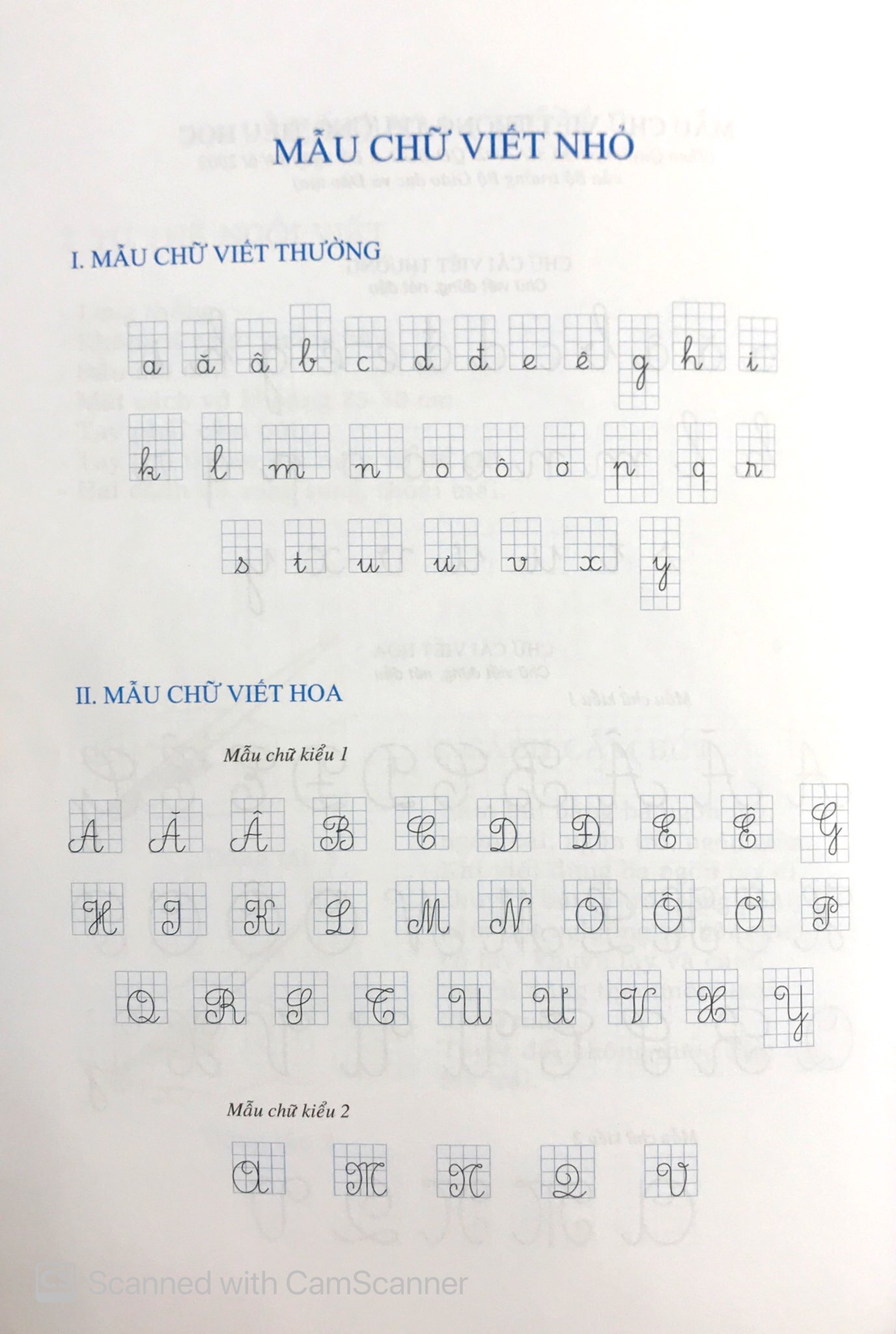 thực hành viết đúng, viết đẹp - vần lớp 1 - tập 2