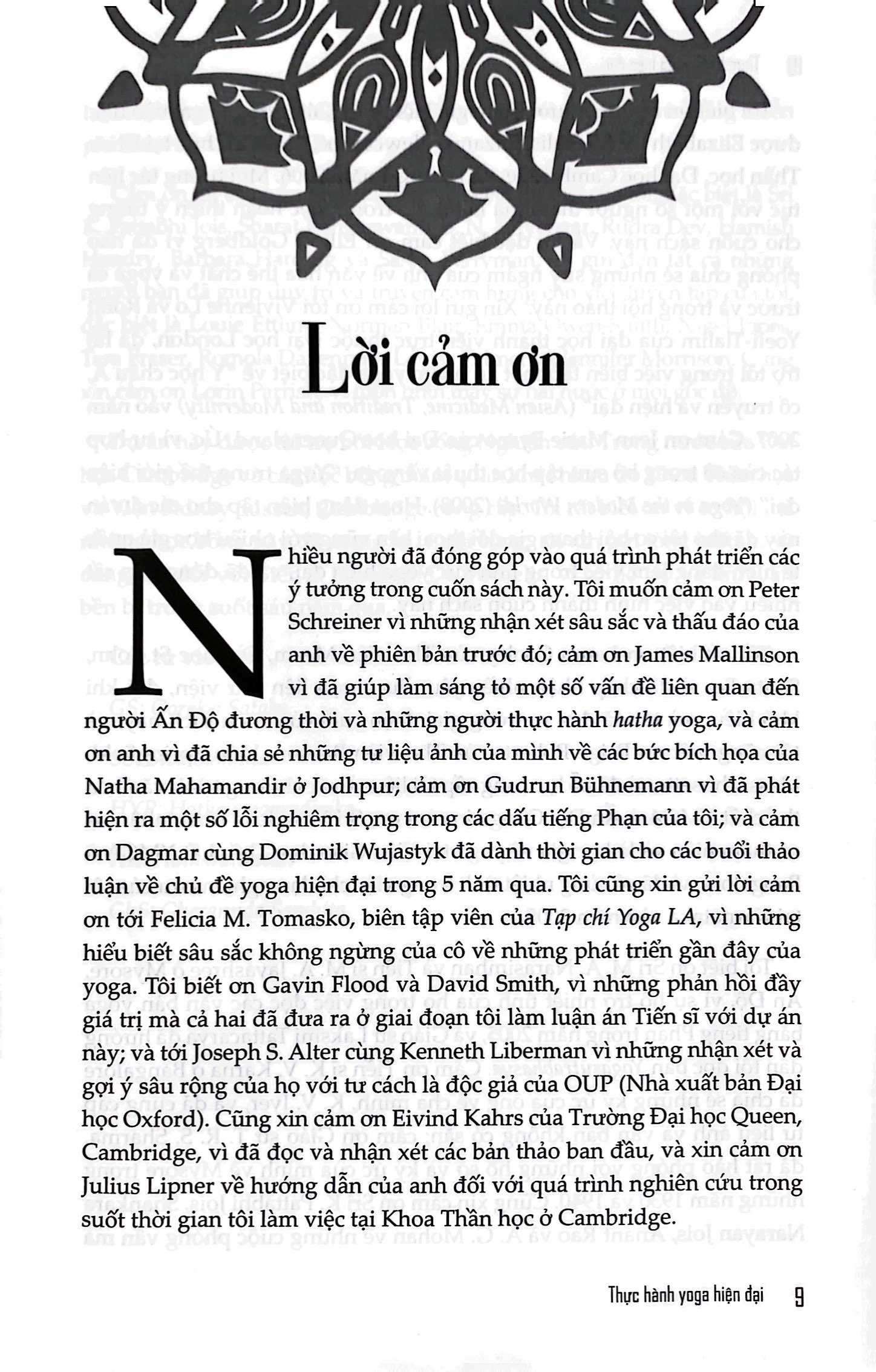 thực hành yoga hiện đại