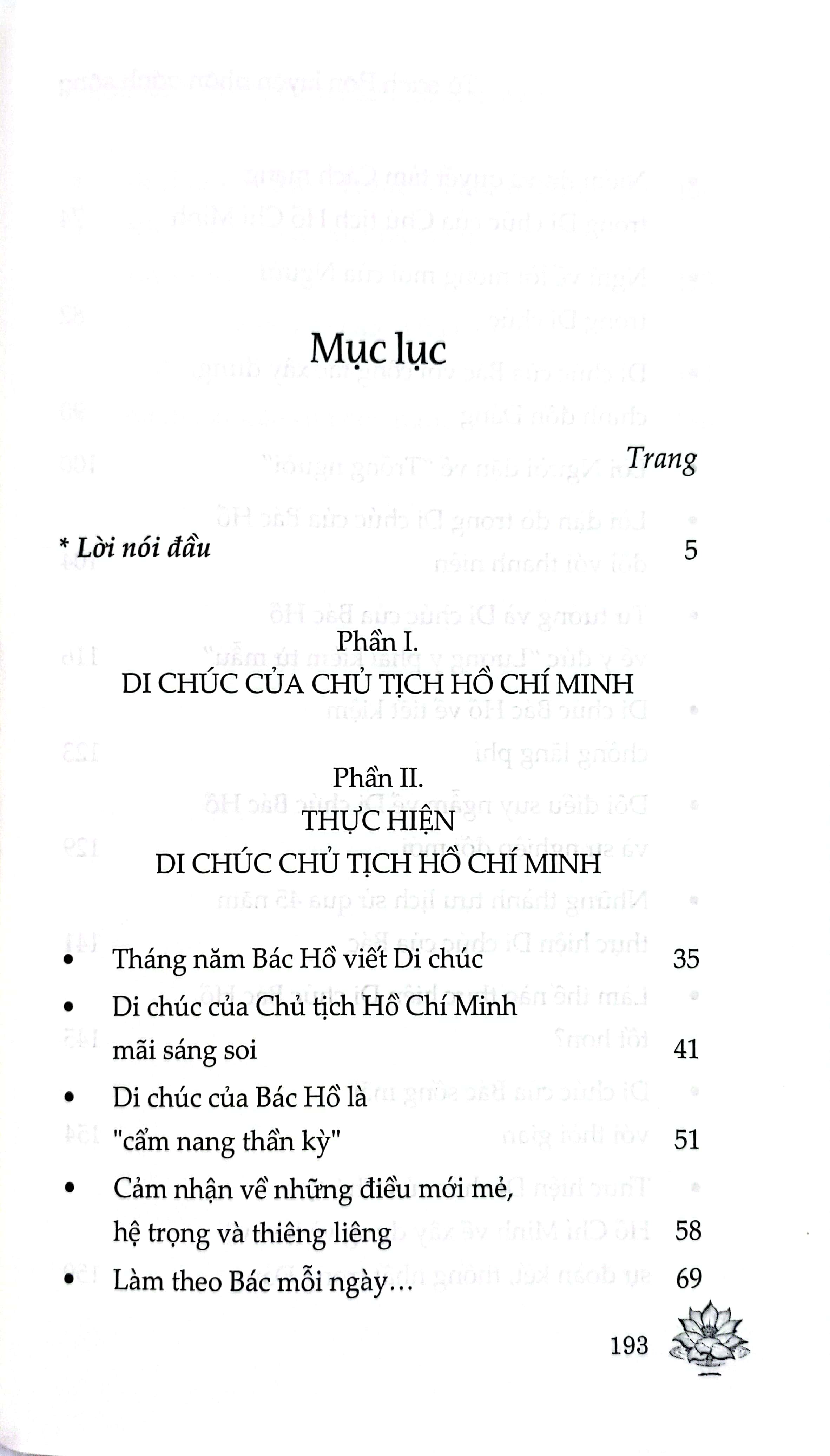thực hiện di chúc chủ tịch hồ chí minh