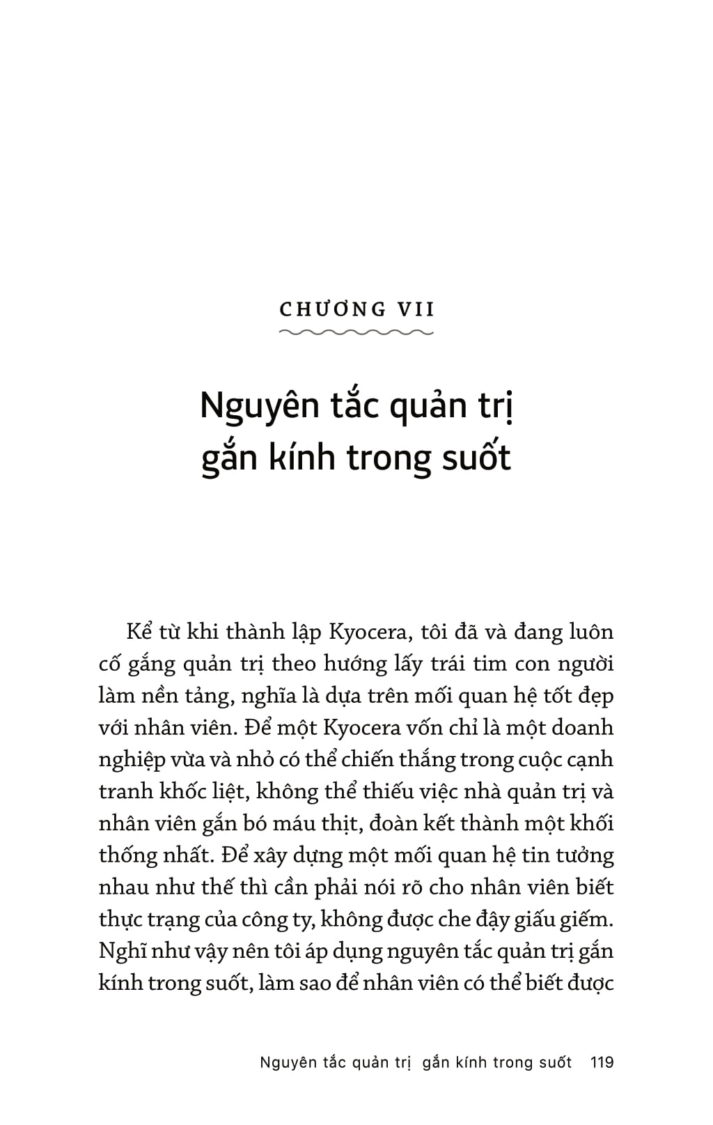 thực học của inamori kazuo: quản trị và kế toán