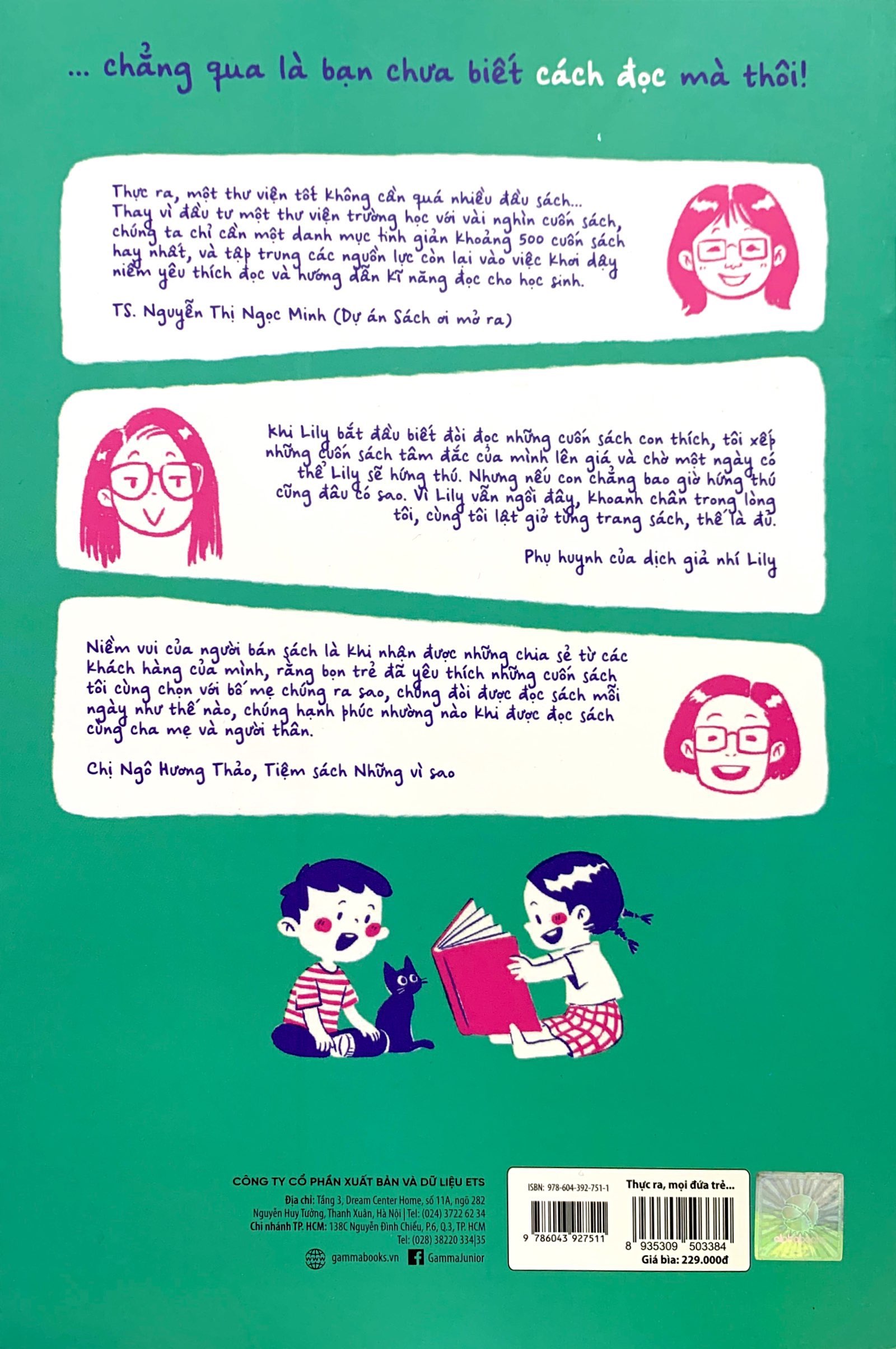 thực ra mọi đứa trẻ đều thích nghe đọc sách