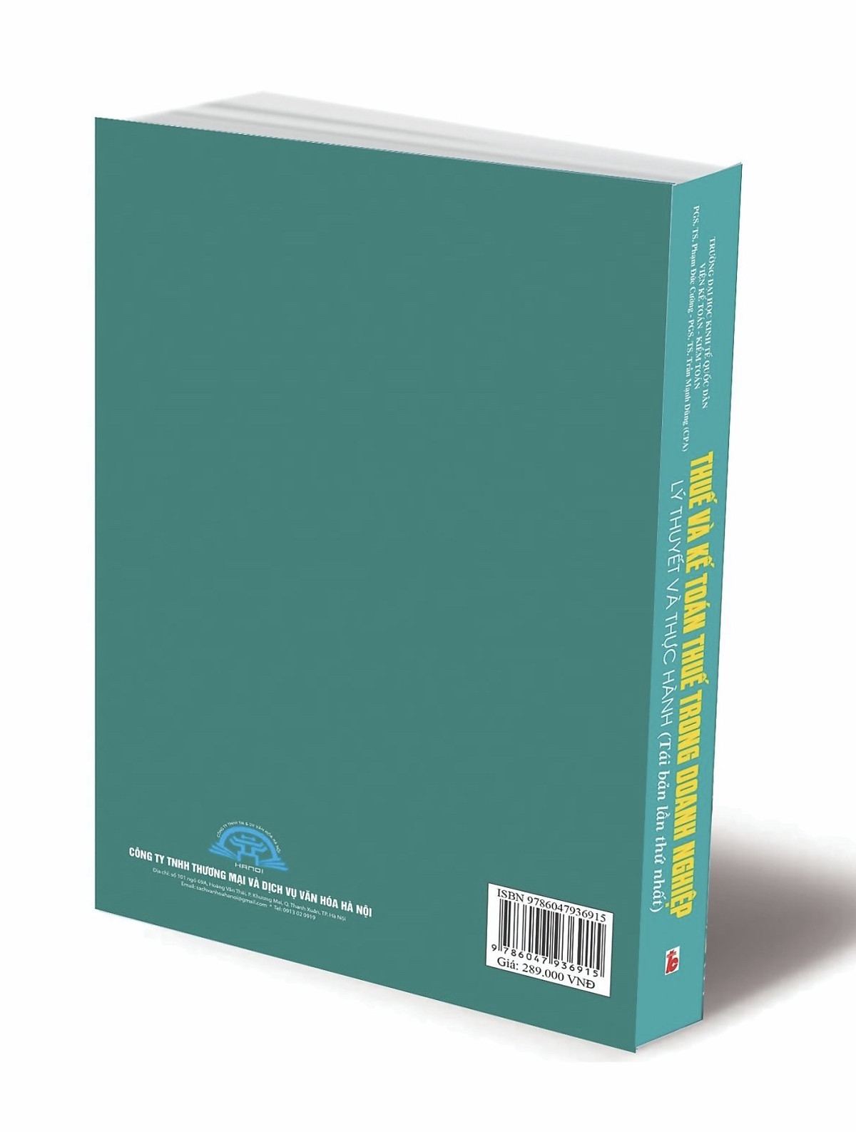 thuế và kế toán thuế trong doanh nghiệp - lý thuyết và thực hành (tái bản 2023)