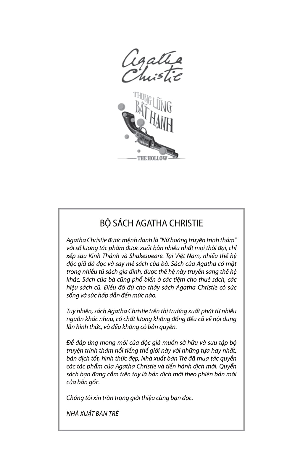 thung lũng bất hạnh - the hollow