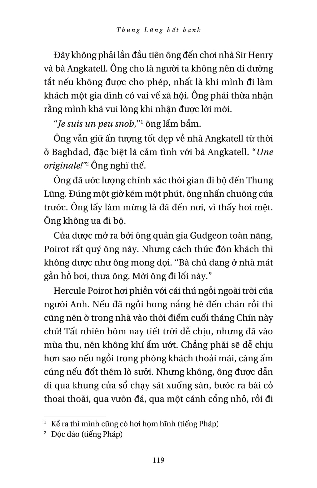 thung lũng bất hạnh - the hollow