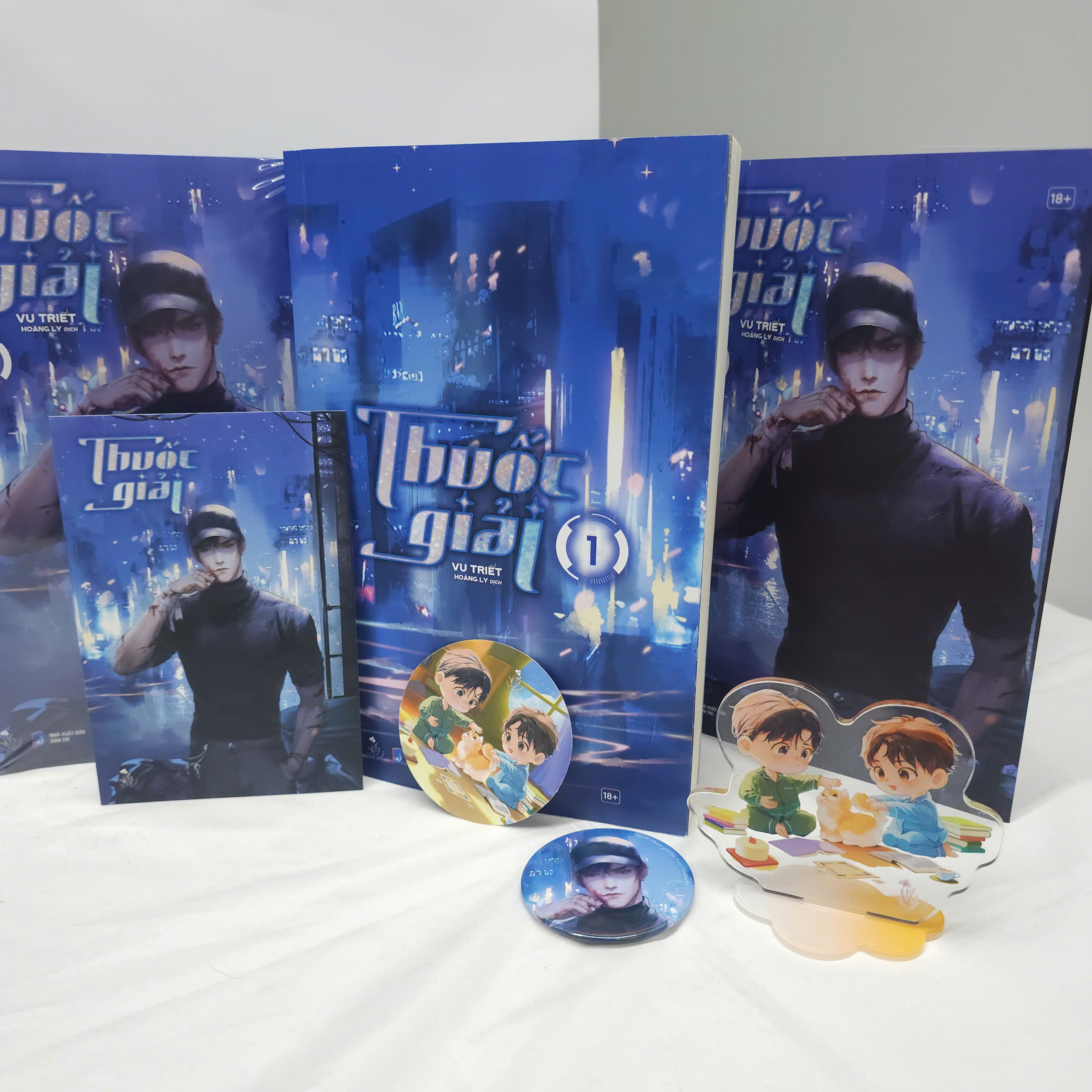 thuốc giải - tập 1 - bản đặc biệt - tặng kèm bookmark bế + postcard + huy hiệu + standee