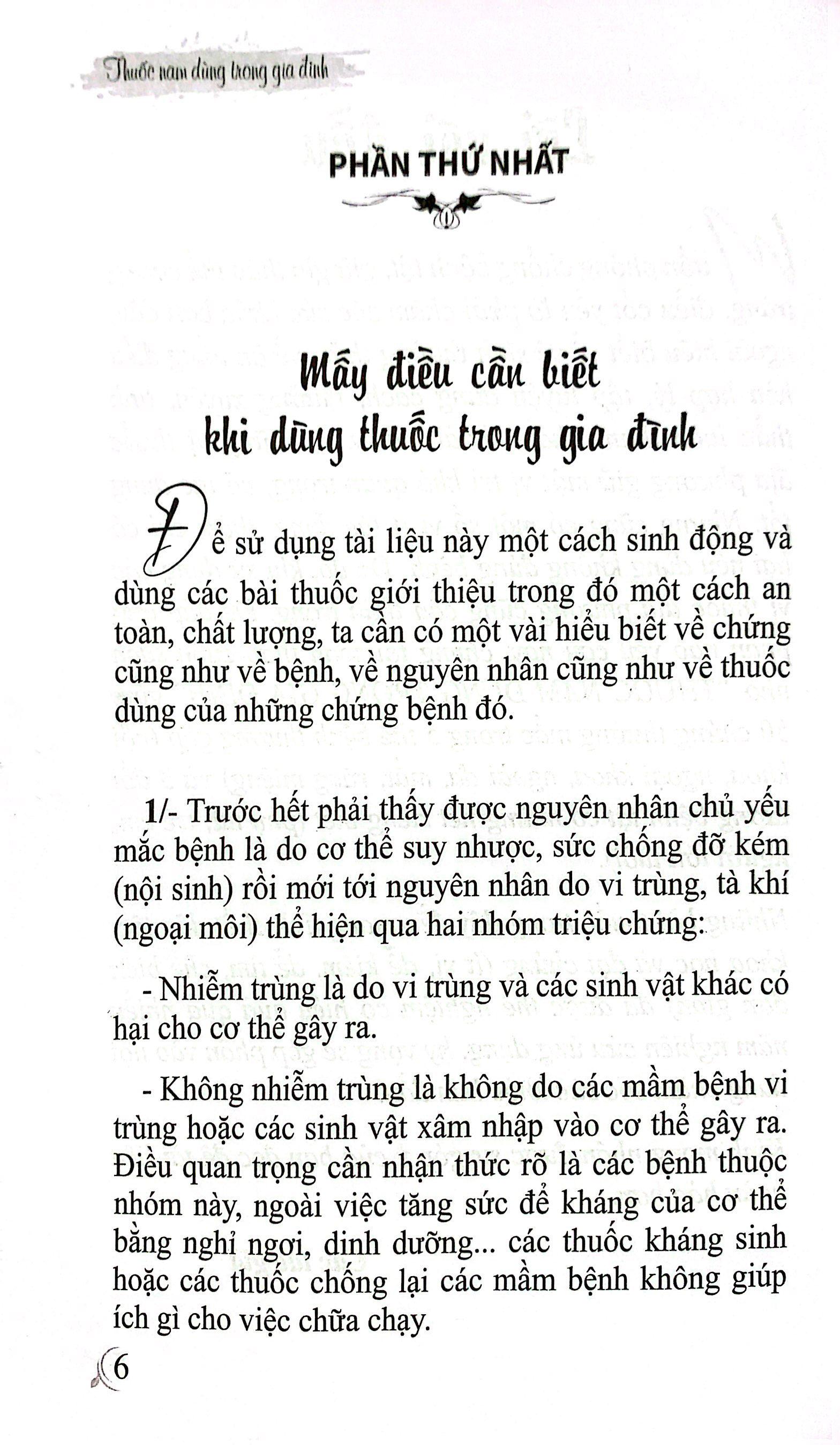 thuốc nam dùng trong gia đình - 50 chứng bệnh thường mắc trong 5 biểu hiện thường gặp