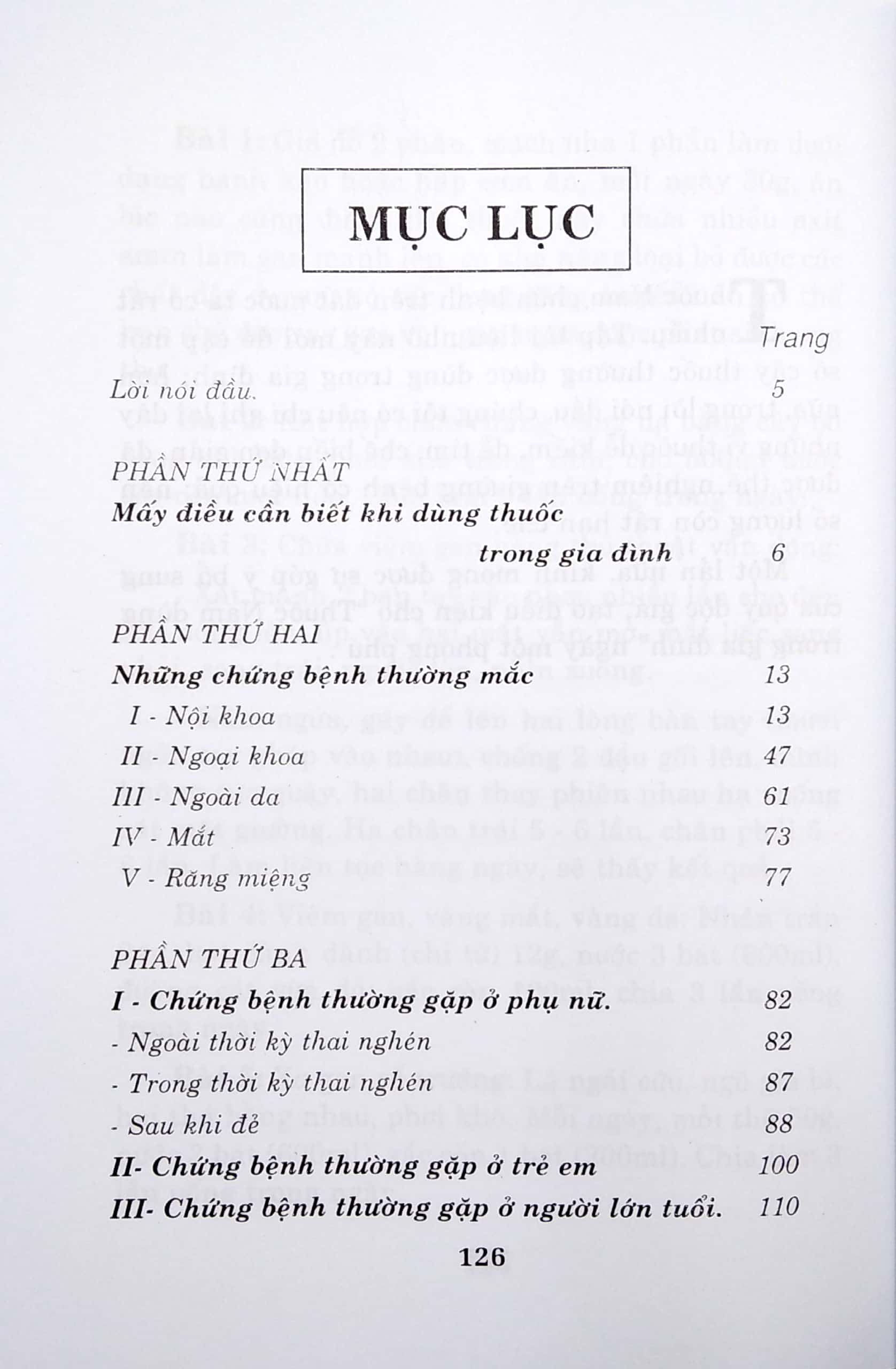 thuốc nam trong gia đình