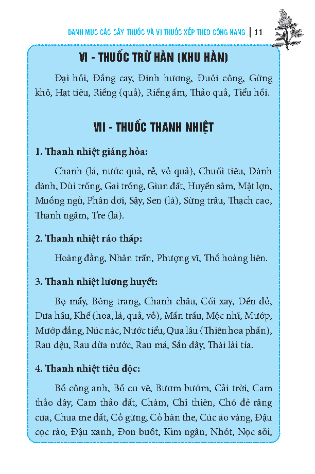 thuốc nam và châm cứu - phần dược