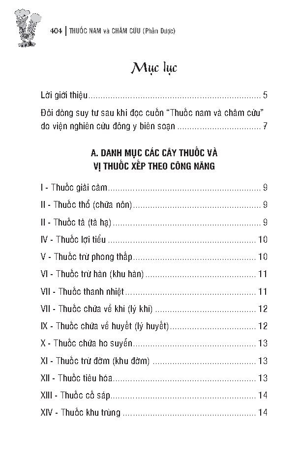 thuốc nam và châm cứu - phần dược