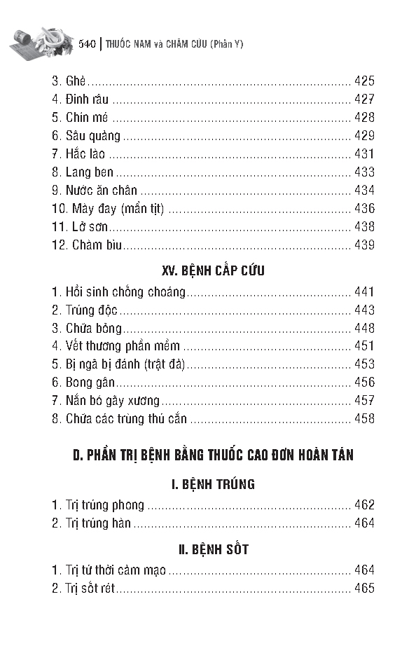 thuốc nam và châm cứu - phần y