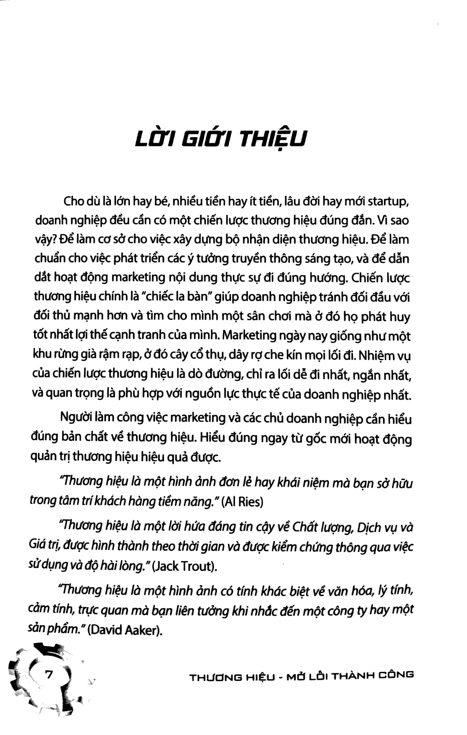 thương hiệu - mở lối thành công
