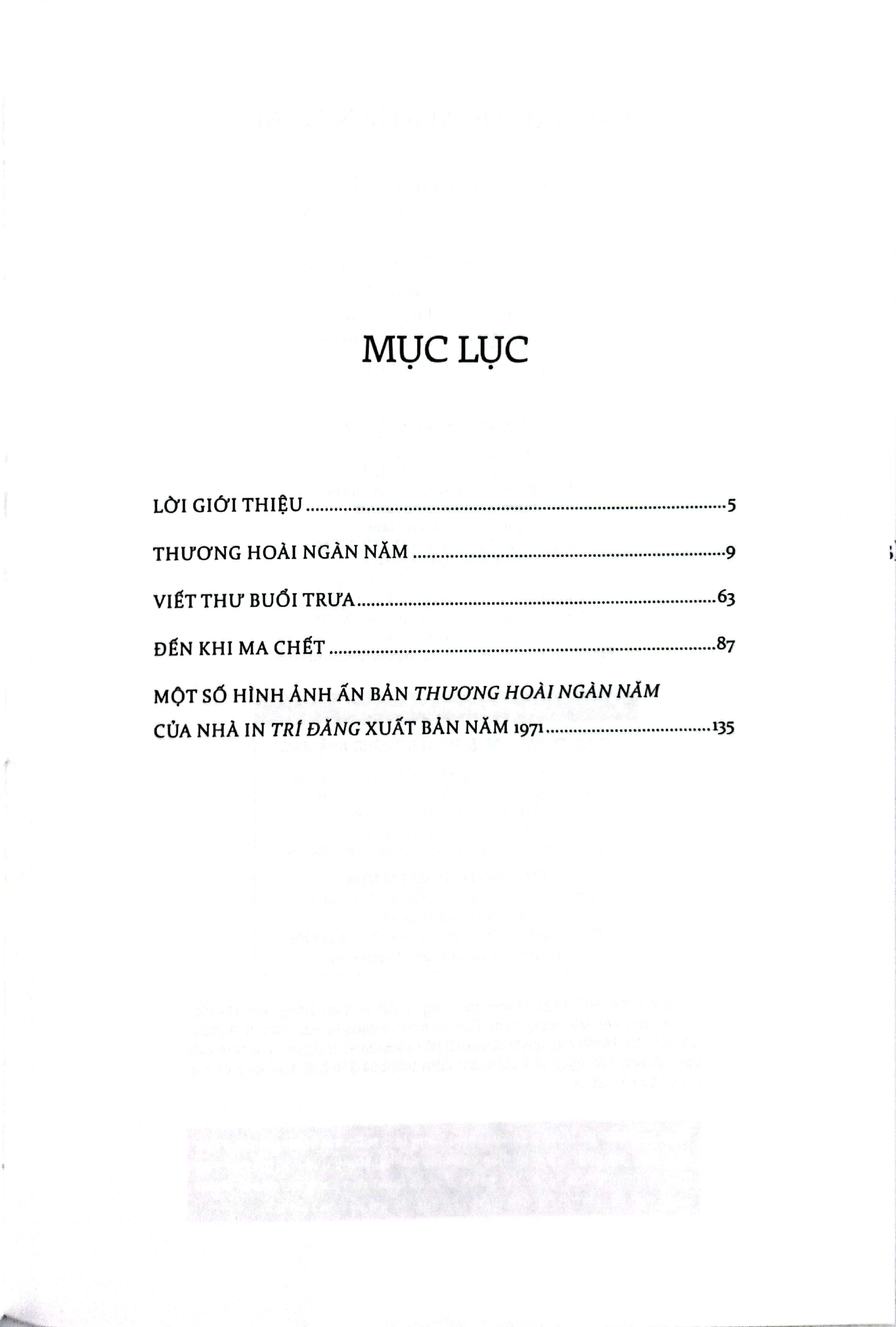 thương hoài ngàn năm