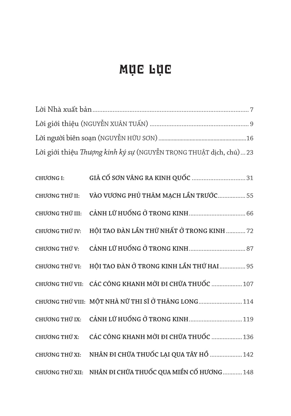 thượng kinh ký sự - bìa cứng