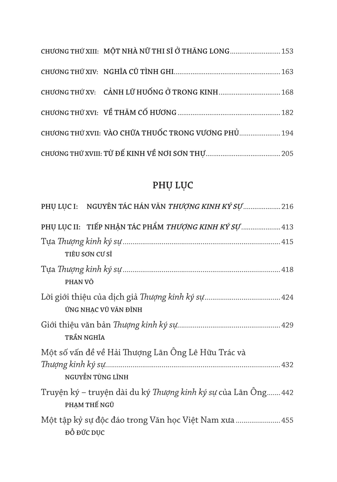 thượng kinh ký sự - bìa cứng