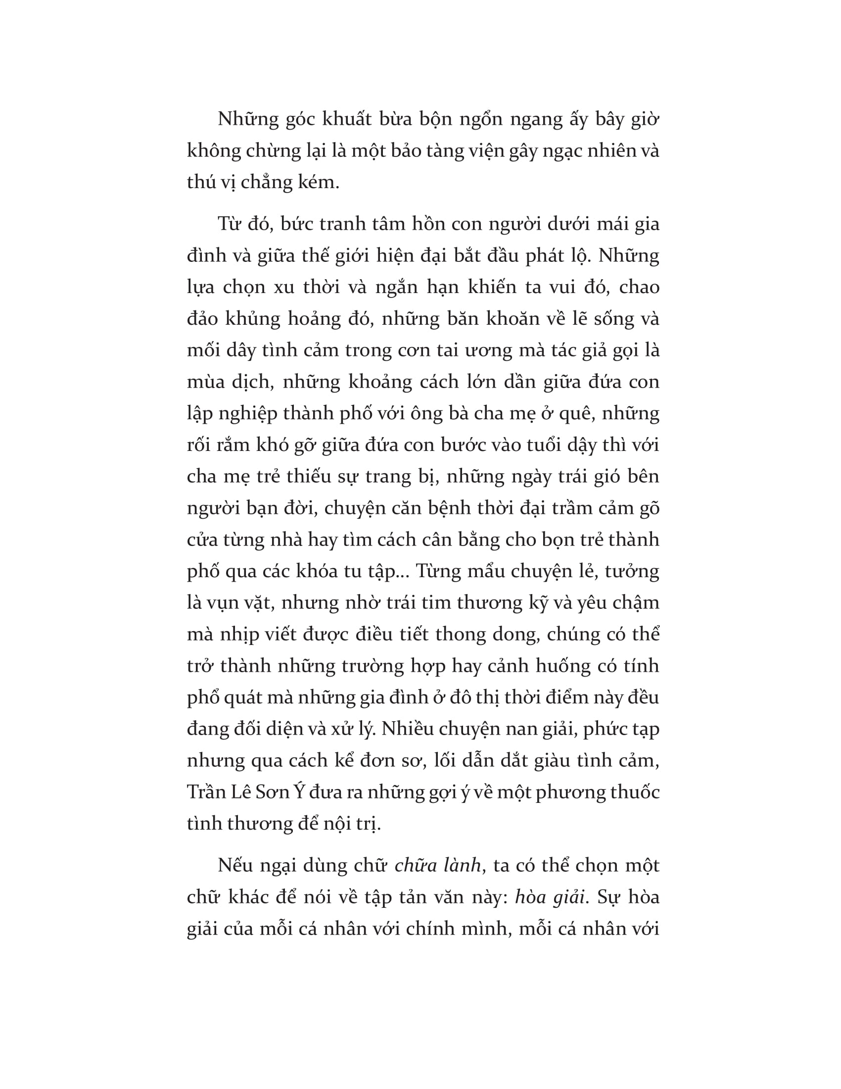 thương một tình thương