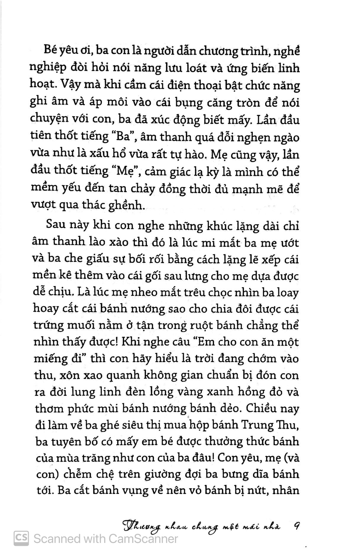 thương nhau chung một mái nhà