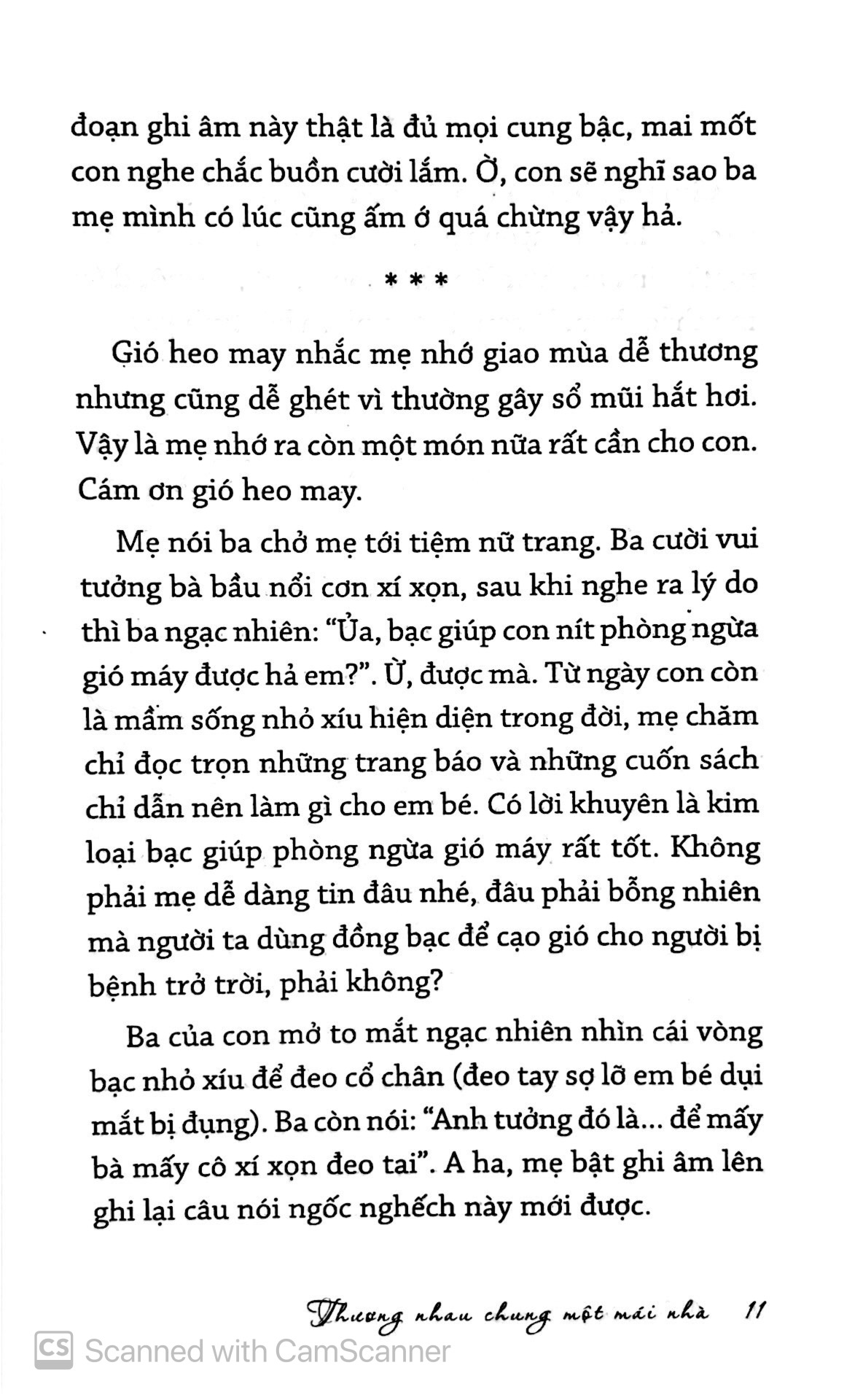 thương nhau chung một mái nhà