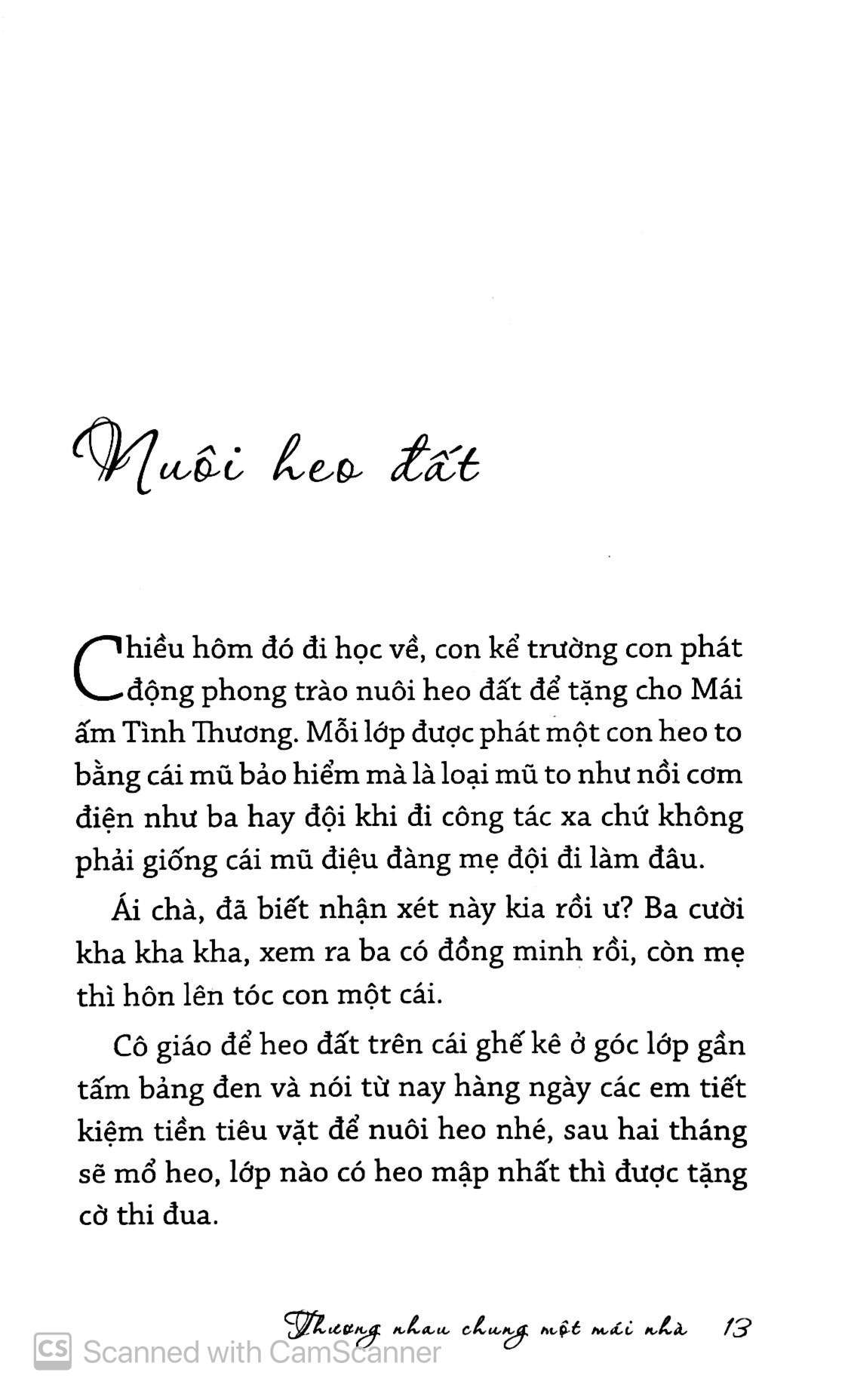 thương nhau chung một mái nhà