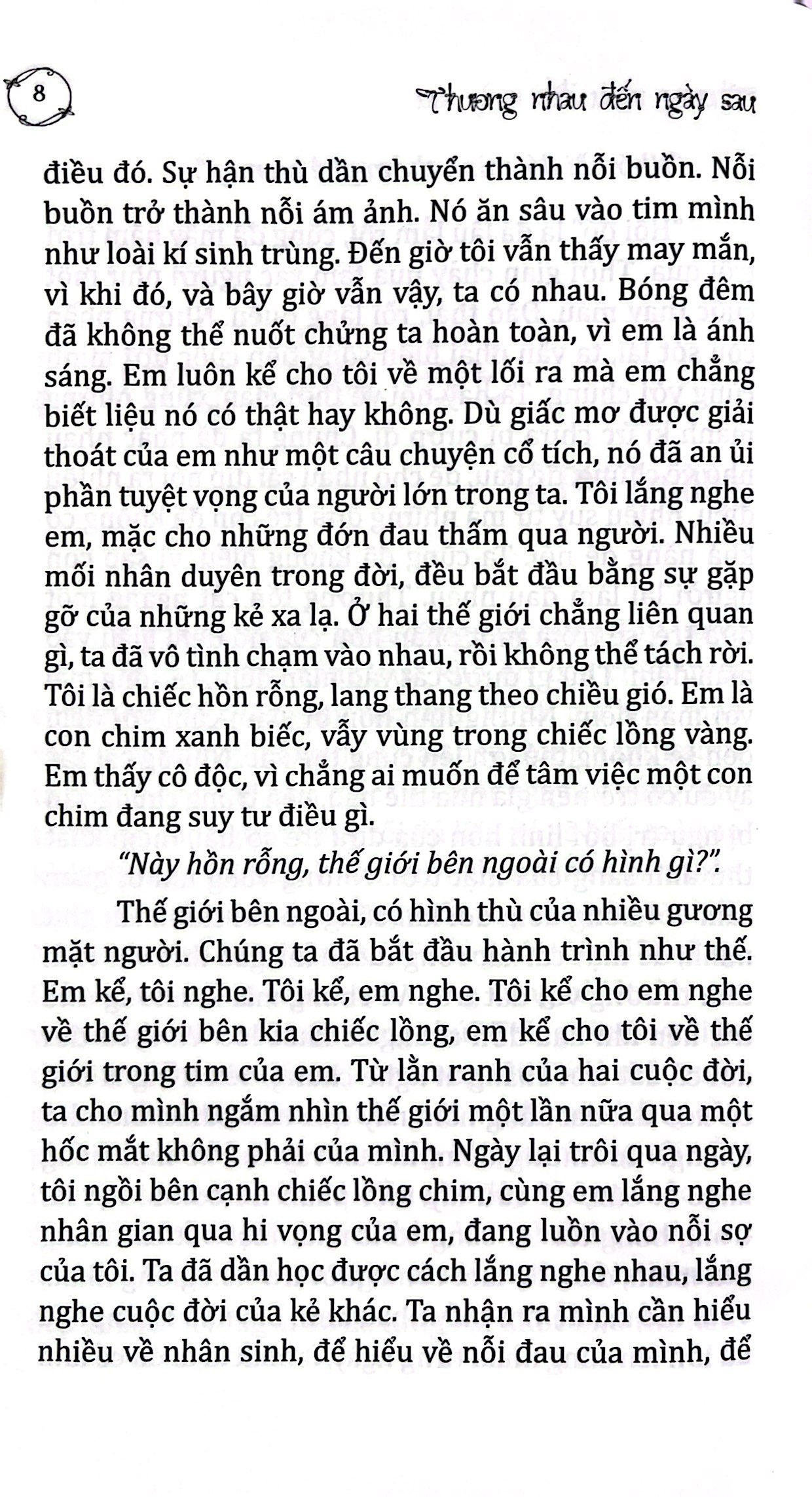 thương nhau đến ngày sau