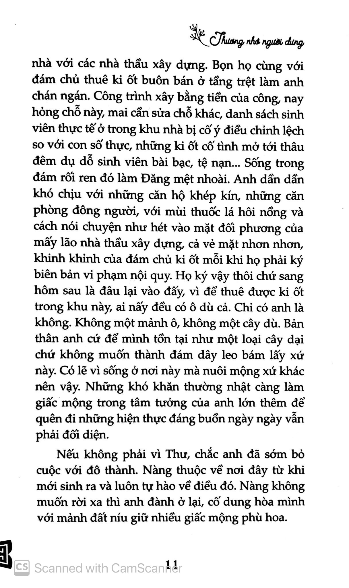 thương nhớ người dưng