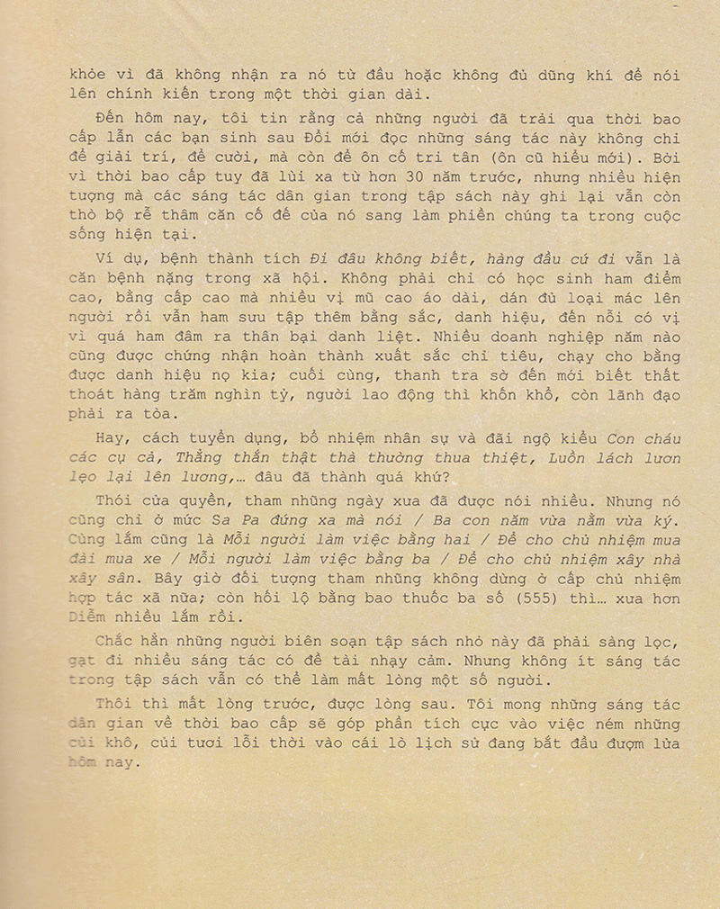 thương nhớ thời bao cấp (tái bản 2023)