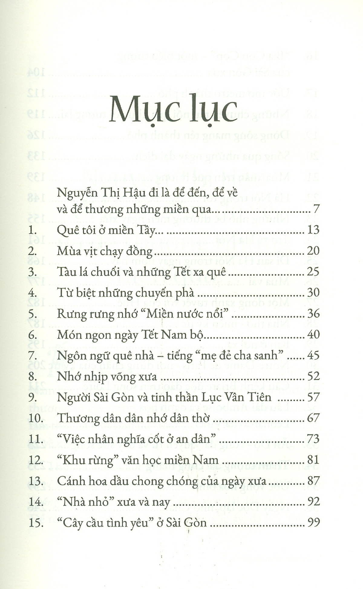 thương những miền qua