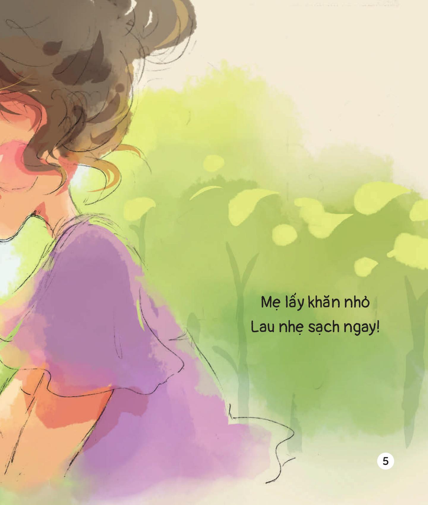 thương quá đi thôi! - bé con bệnh rồi!