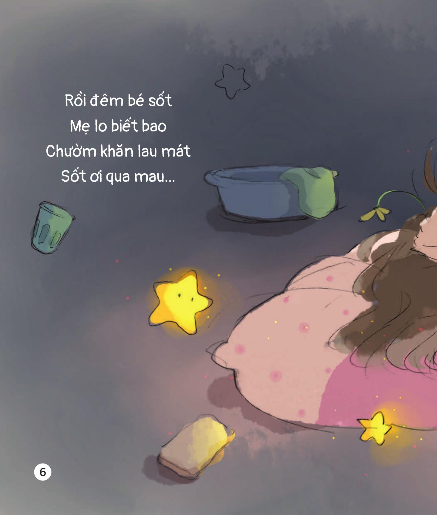 thương quá đi thôi! - bé con bệnh rồi!