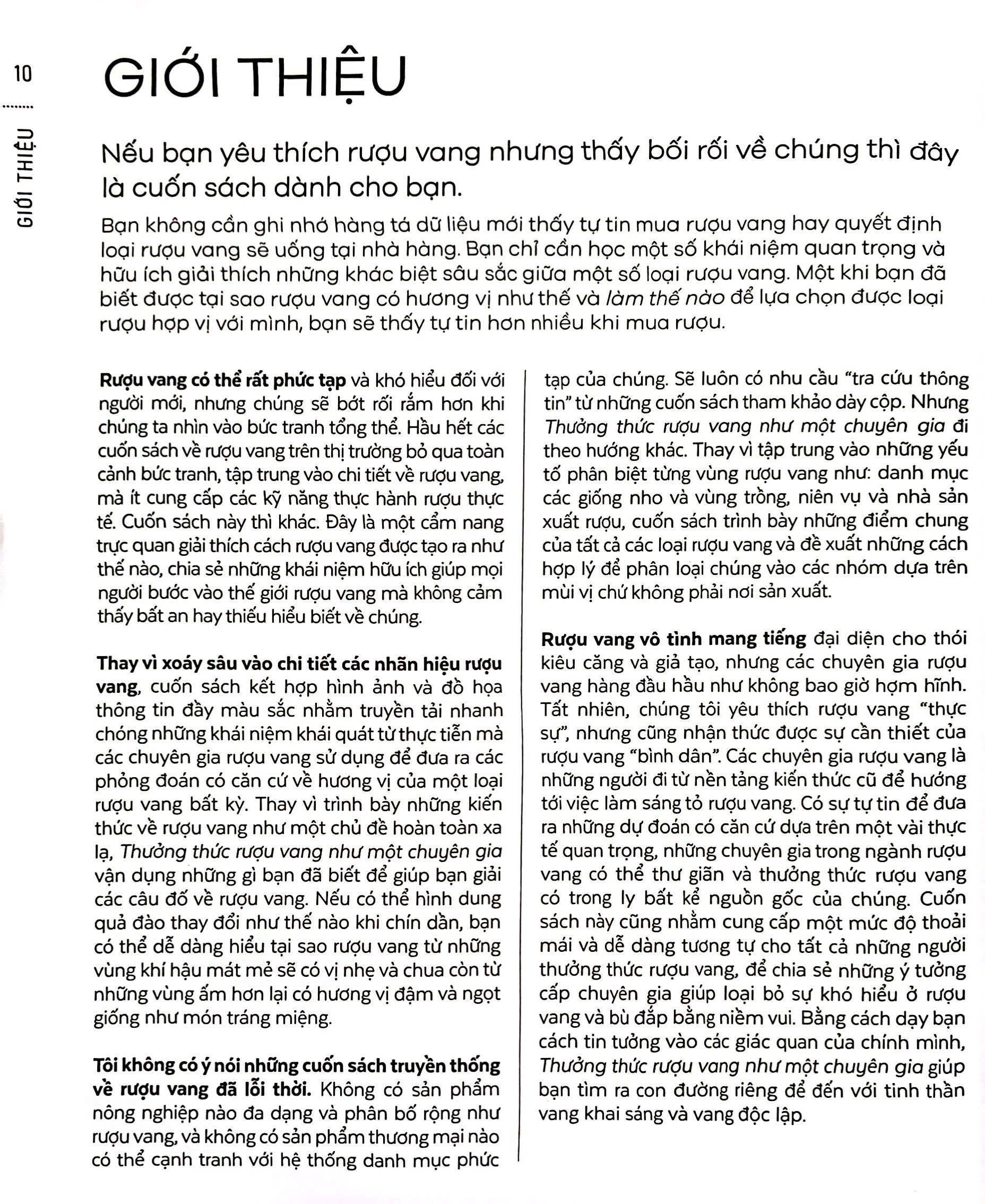 thưởng thức rượu vang như một chuyên gia