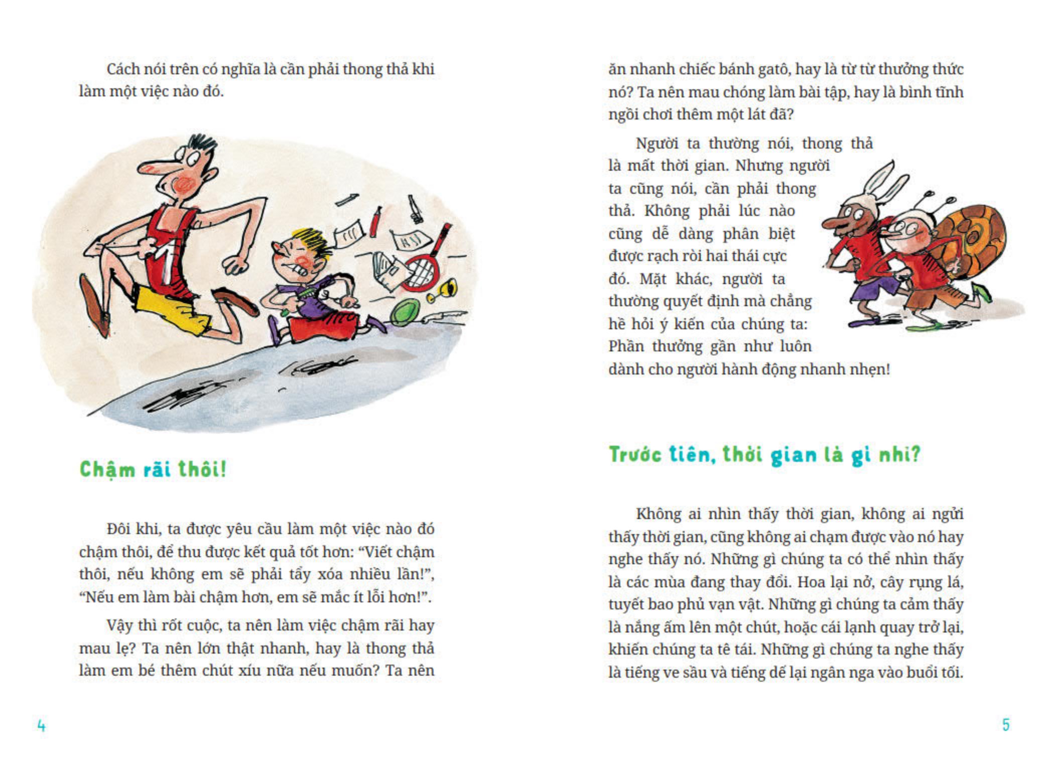 thưởng thức triết học - dành thời gian và mất thời gian