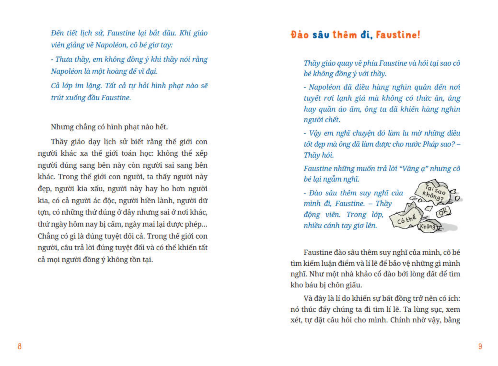 thưởng thức triết học - đồng ý và bất đồng