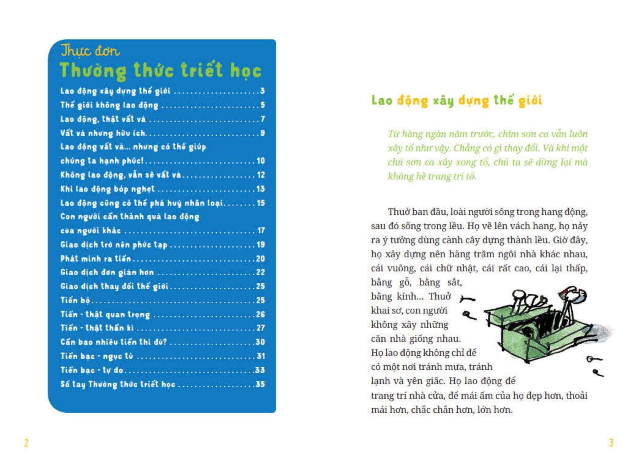 thưởng thức triết học - lao động và tiền bạc