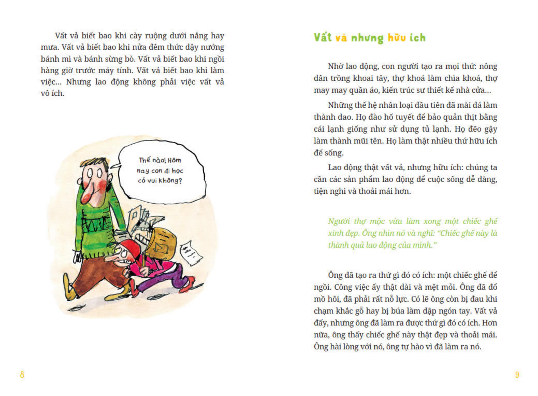 thưởng thức triết học - lao động và tiền bạc