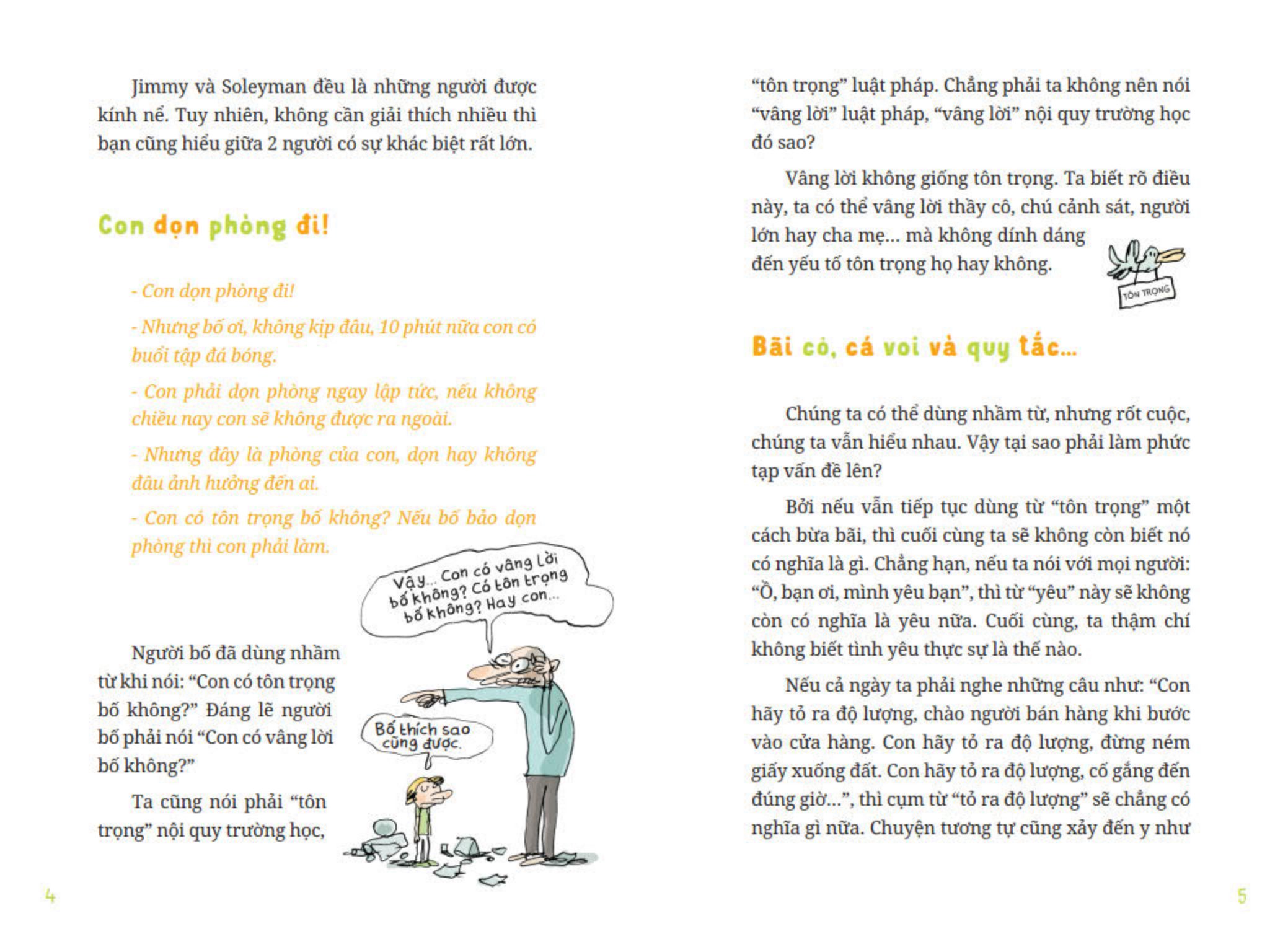 thưởng thức triết học - tôn trọng và coi thường