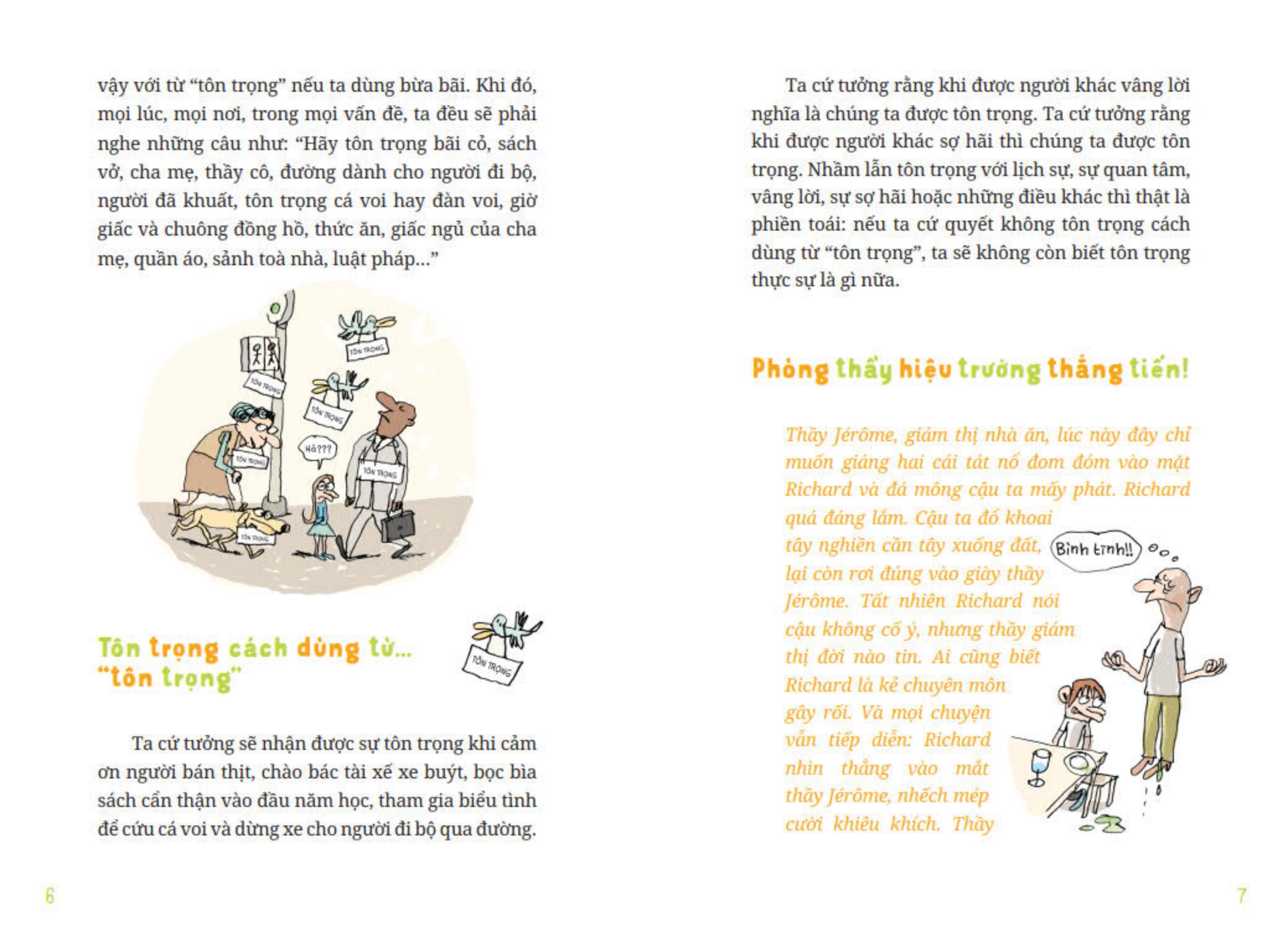 thưởng thức triết học - tôn trọng và coi thường