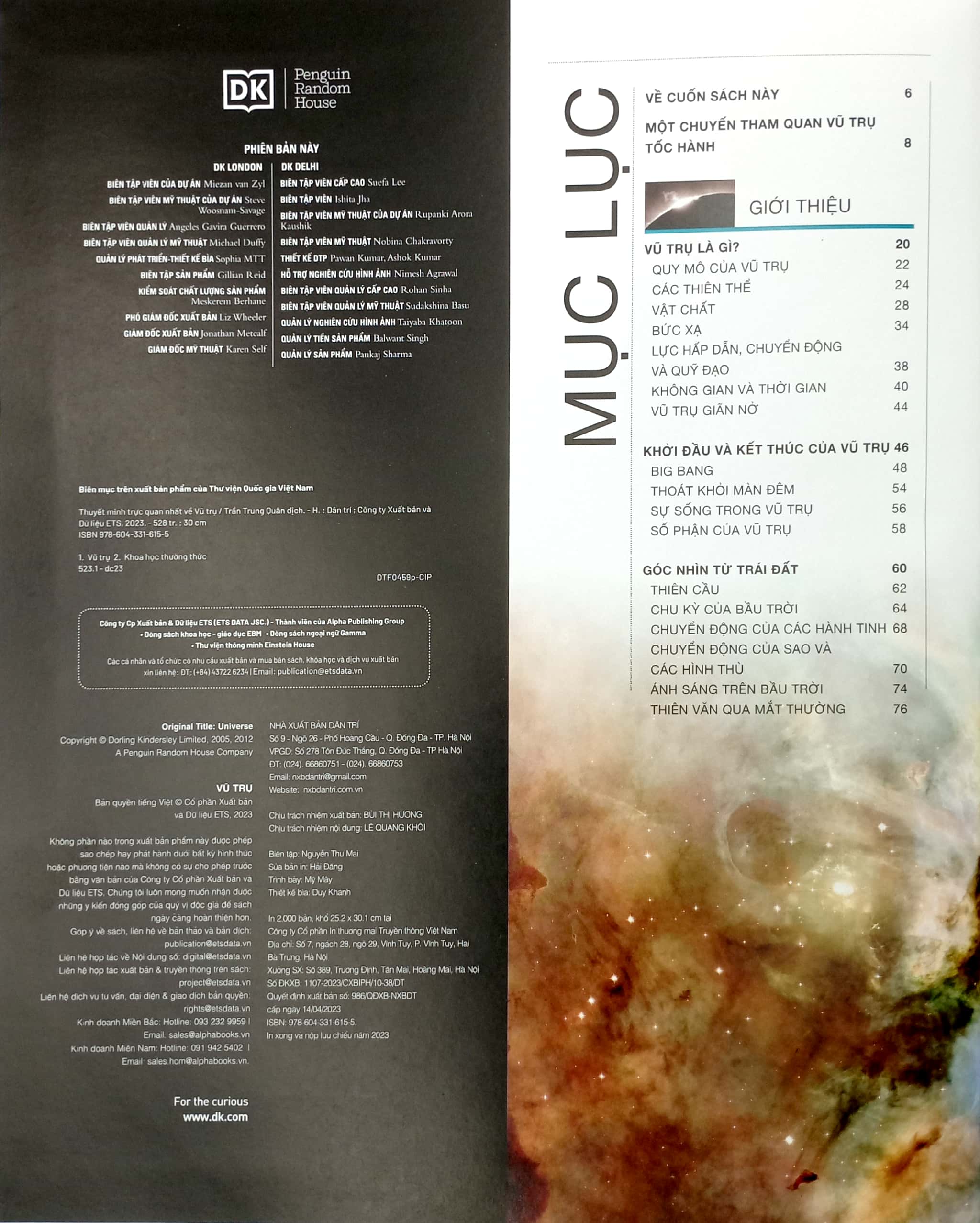 thuyết minh trực quan nhất về vũ trụ - bìa cứng